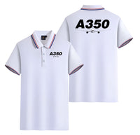 Thumbnail for Super Airbus A350 Designed Stylish Polo T-Shirts (Double-Side)