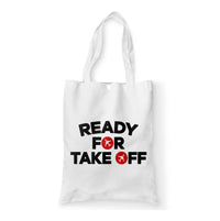Thumbnail for Ready For Takeoff Designed Tote Bags