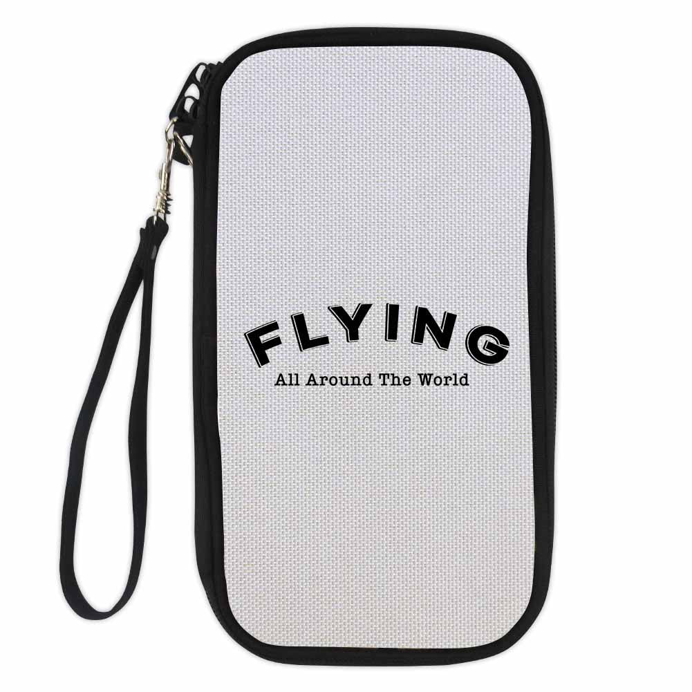 Flying All Around The World Designed Travel Cases & Wallets
