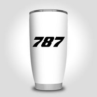 Thumbnail for 787 Flat Text Designed Tumbler Travel Mugs