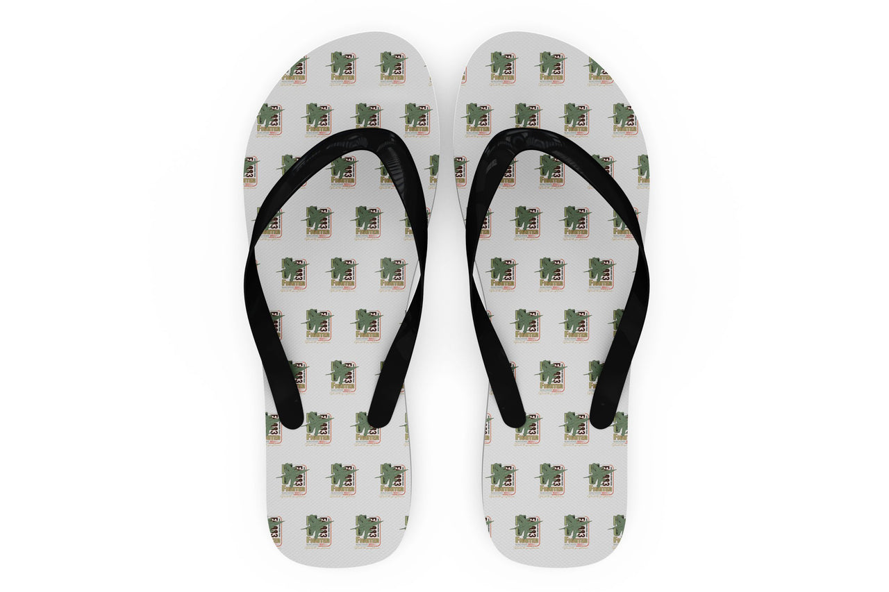 Fighter Machine Designed Slippers (Flip Flops)