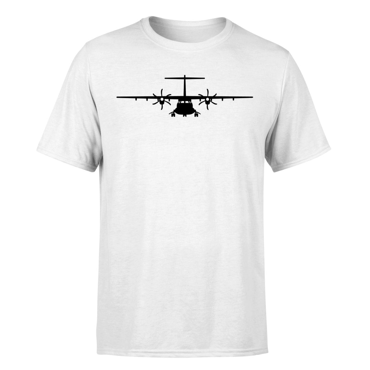 ATR-72 Silhouette Designed T-Shirts
