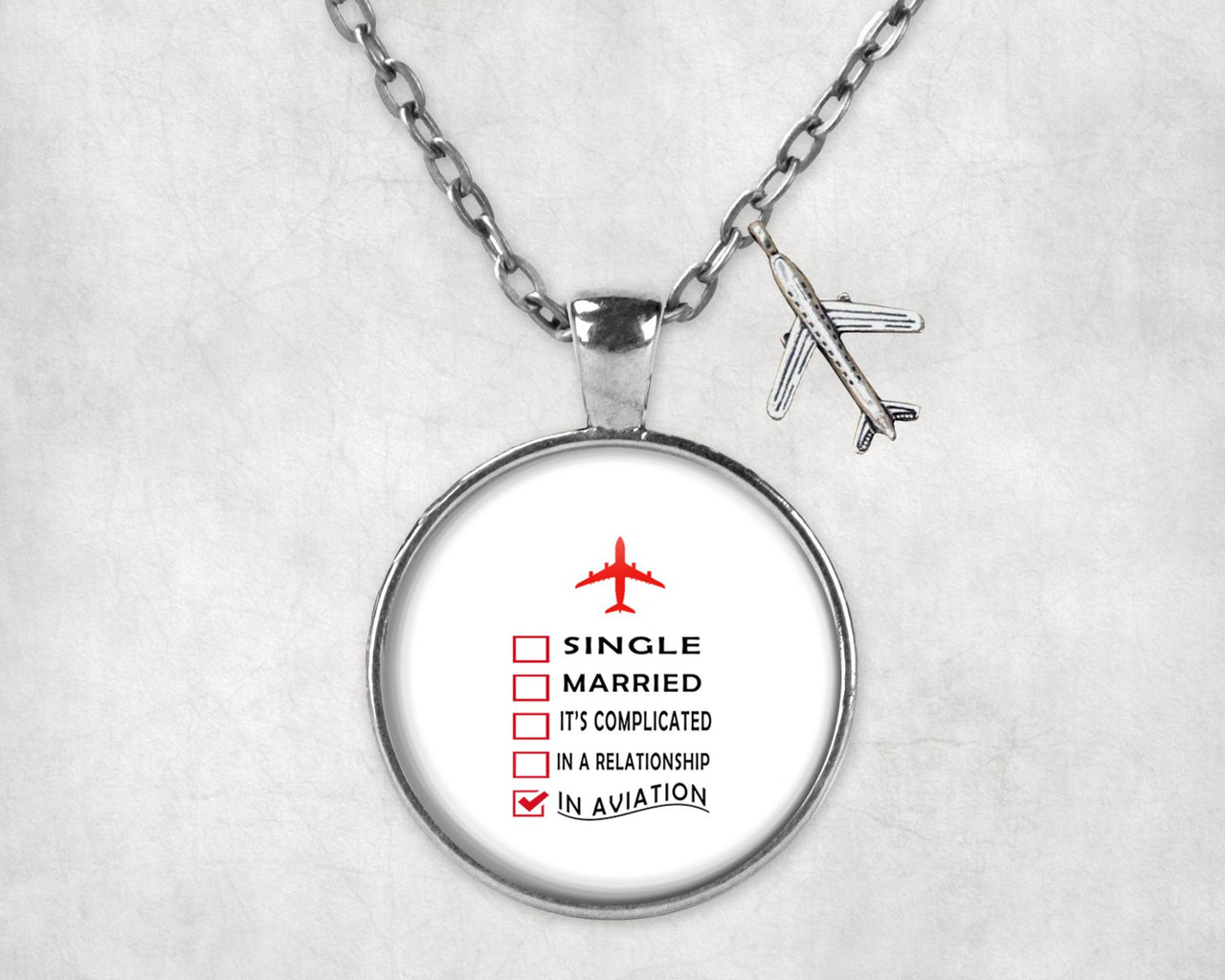 In Aviation Designed Necklaces