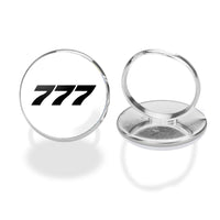 Thumbnail for 777 Flat Text Designed Rings