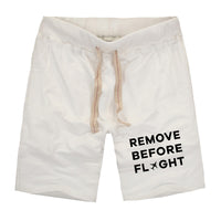Thumbnail for Remove Before Flight Designed Cotton Shorts