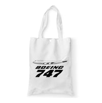 Thumbnail for The Boeing 747 Designed Tote Bags