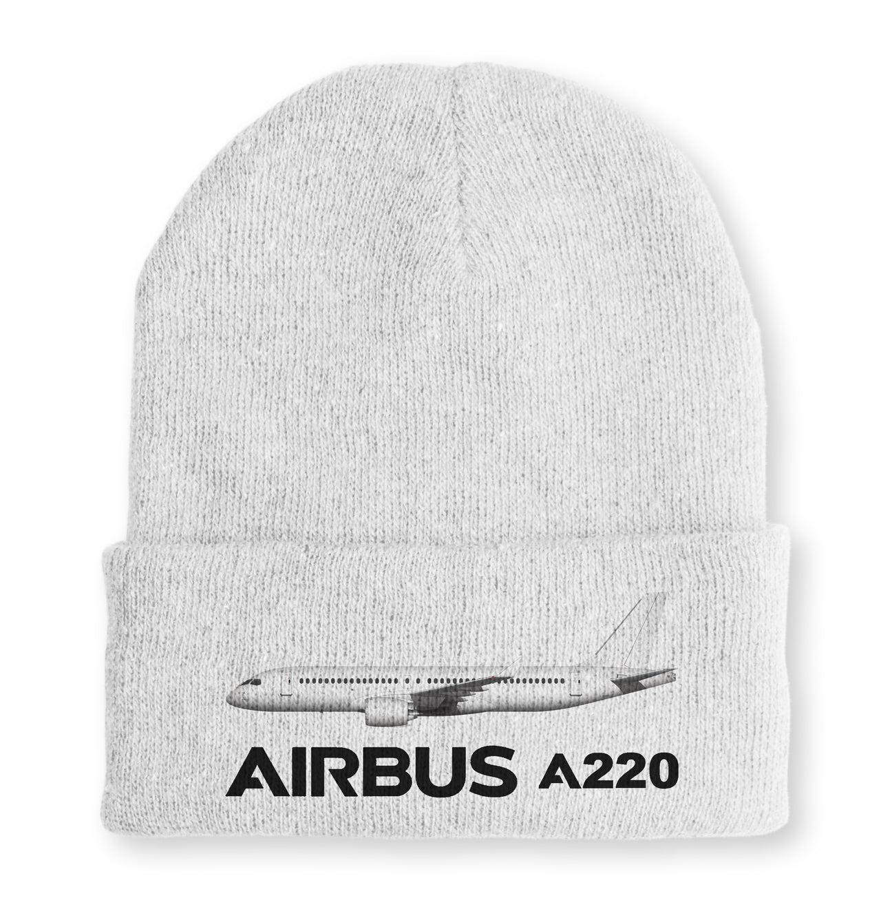The Airbus A220 Embroidered Beanies