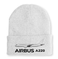 Thumbnail for The Airbus A220 Embroidered Beanies