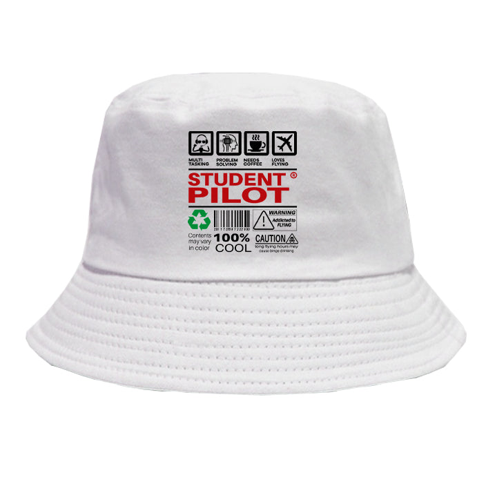 Student Pilot Label Designed Summer & Stylish Hats