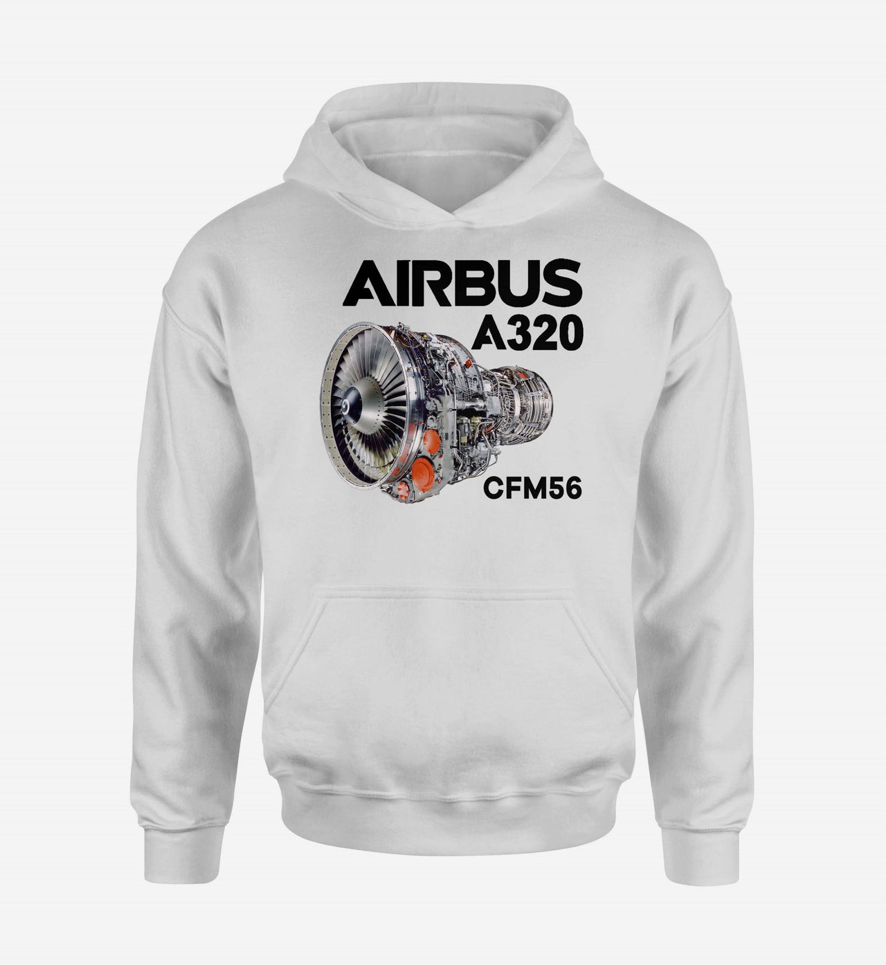 Airbus A320 & CFM56 Engine Designed Hoodies
