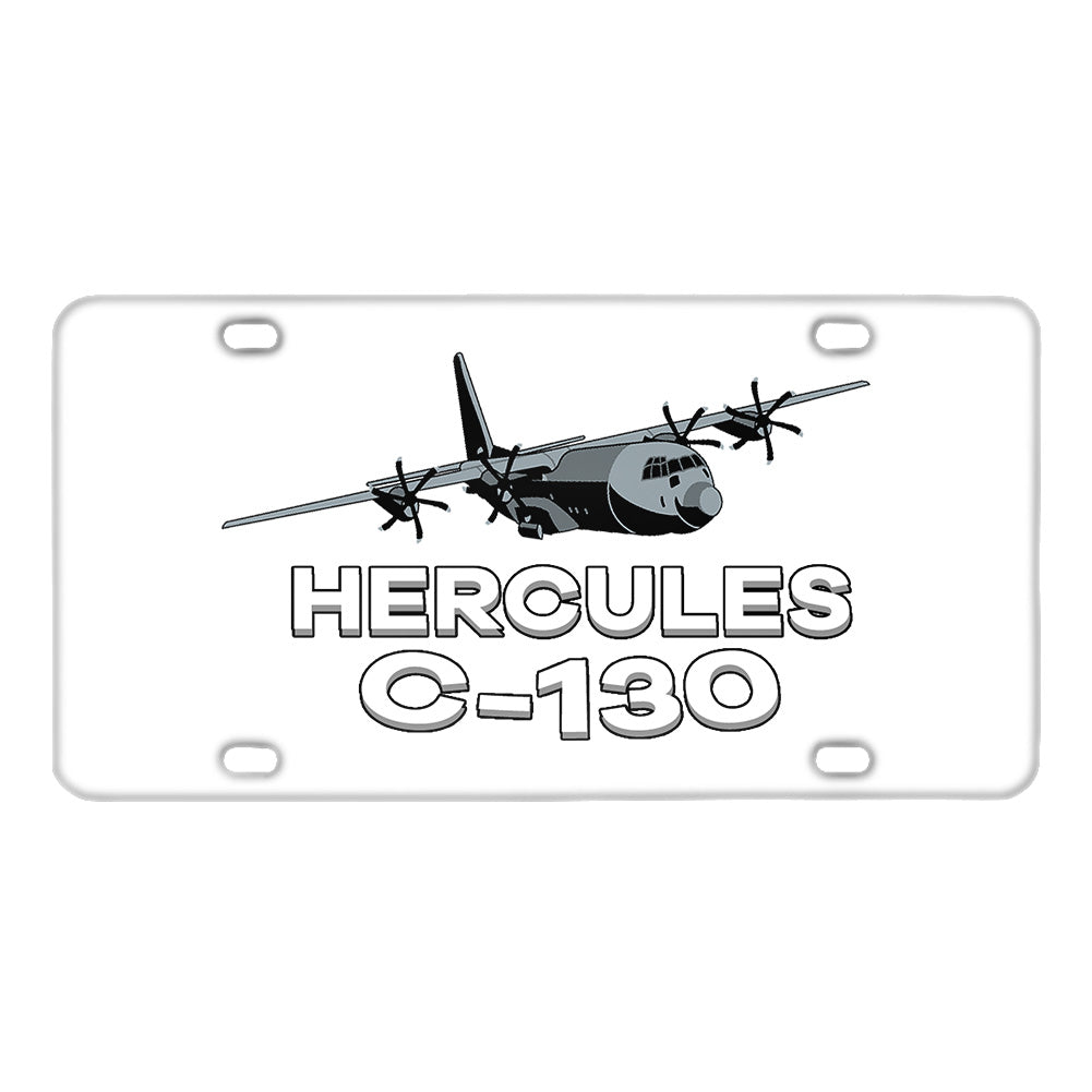 The Hercules C130 Designed Metal (License) Plates