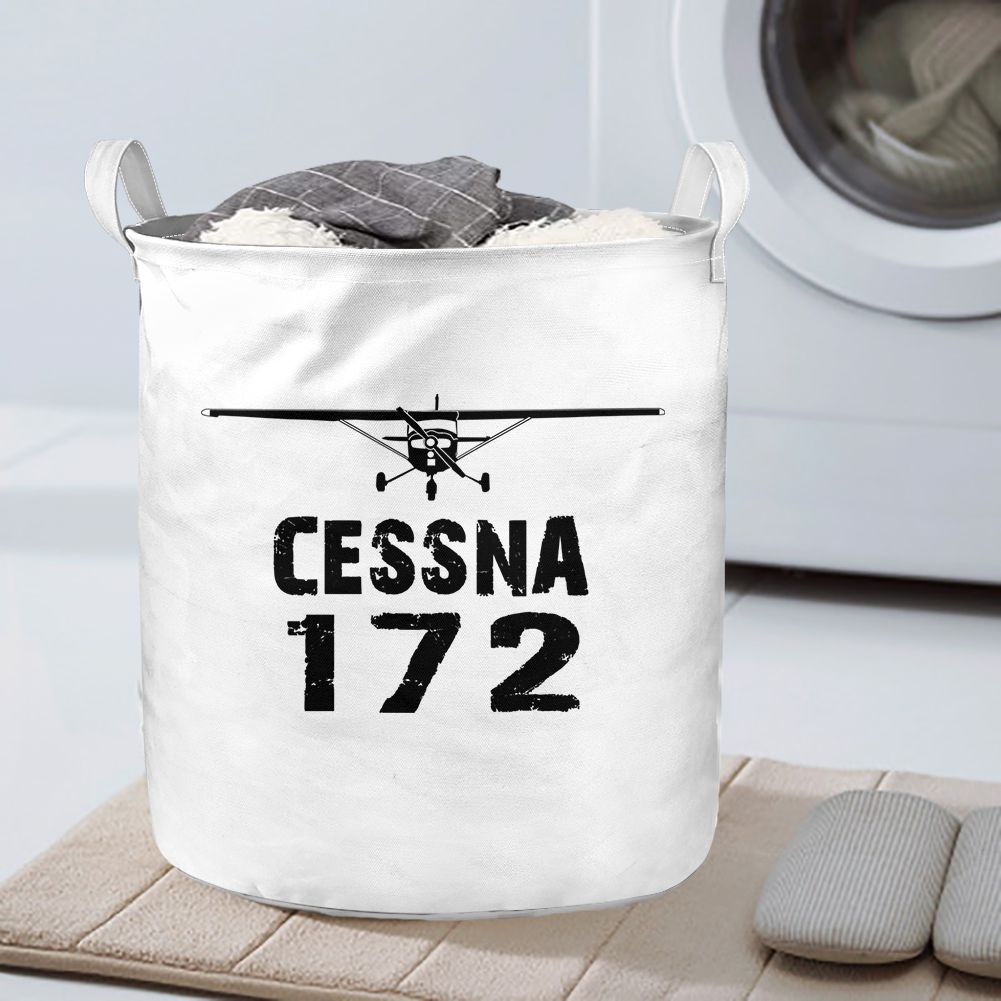 Cessna 172 & Plane Designed Laundry Baskets