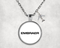 Thumbnail for Embraer & Text Designed Necklaces