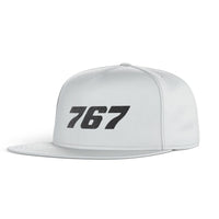 Thumbnail for 767 Flat Text Designed Snapback Caps & Hats