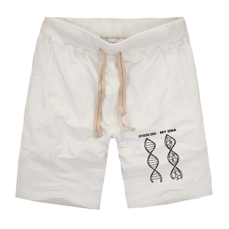 Aviation DNA Designed Cotton Shorts