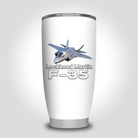 Thumbnail for The Lockheed Martin F35 Designed Tumbler Travel Mugs