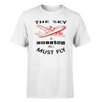 Thumbnail for The Sky is Calling and I Must Fly Designed T-Shirts