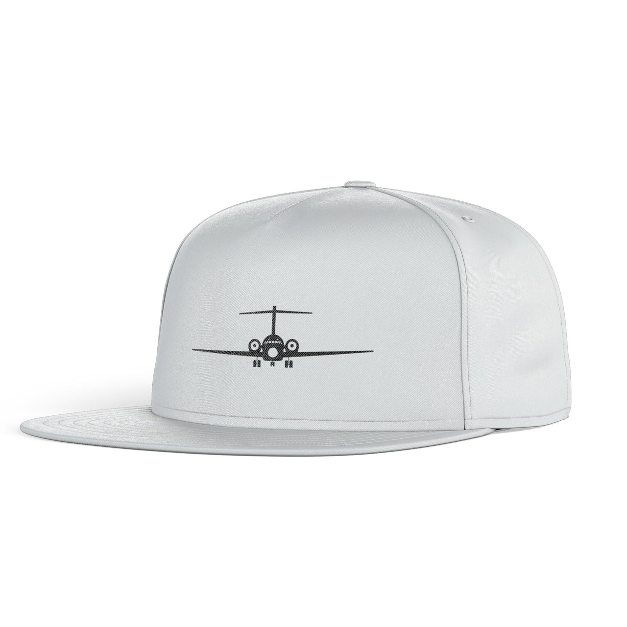 Boeing 717 Silhouette Designed Snapback Caps & Hats