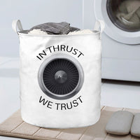 Thumbnail for In Thrust We Trust Designed Laundry Baskets