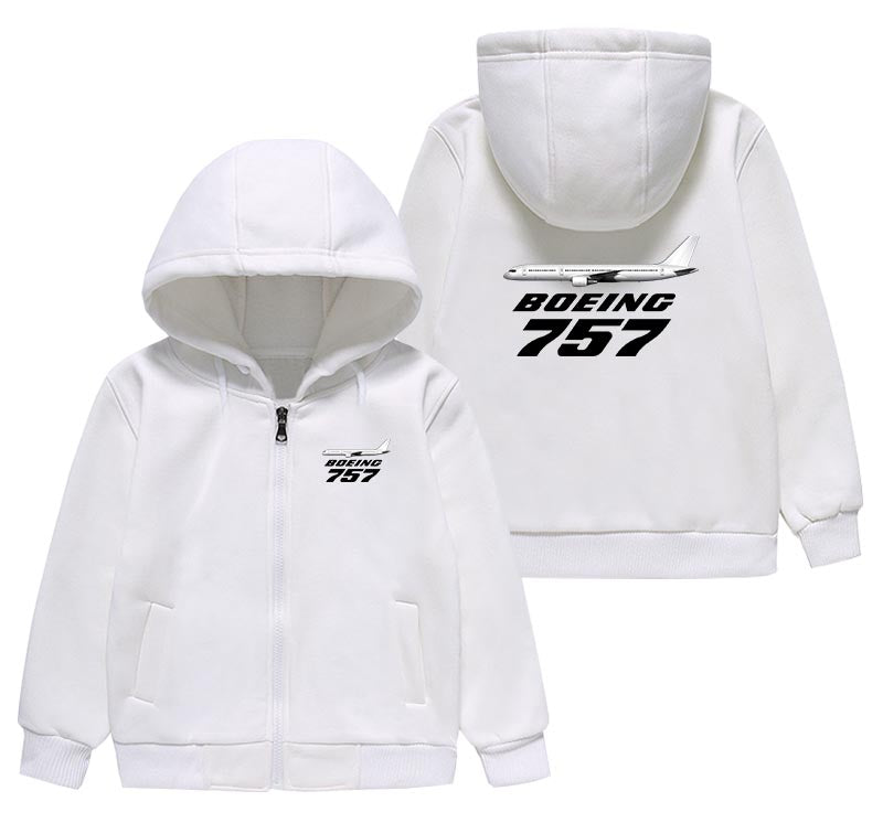 The Boeing 757 Designed "CHILDREN" Zipped Hoodies