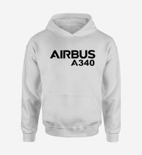 Thumbnail for Airbus A340 & Text Designed Hoodies
