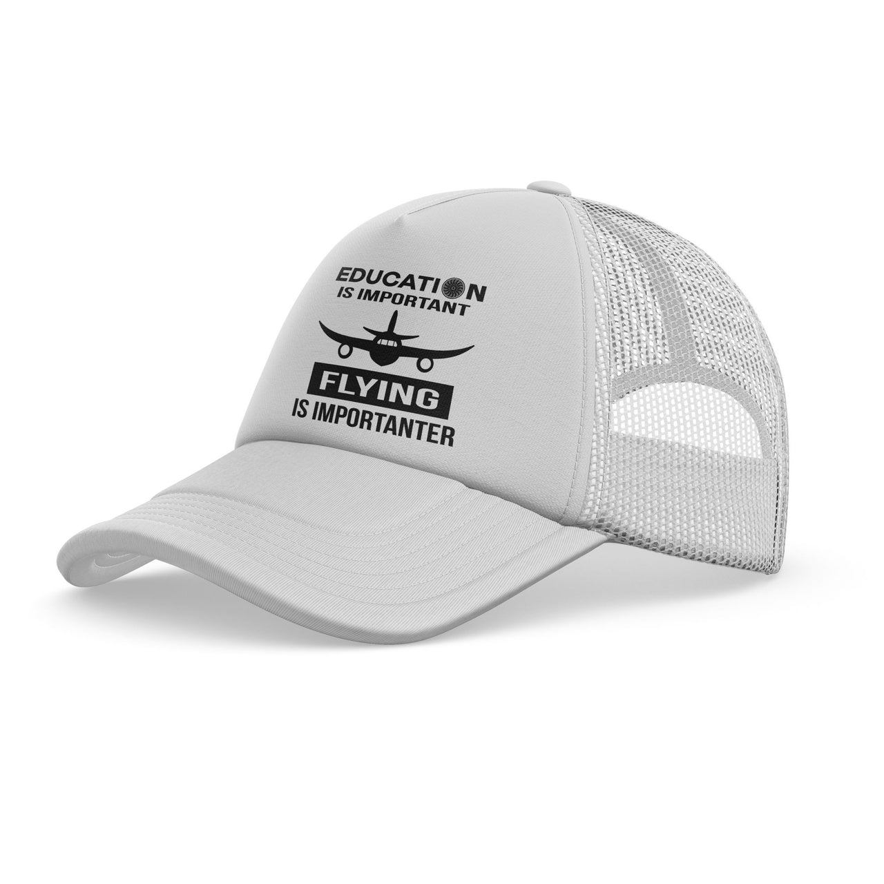 Flying is Importanter Designed Trucker Caps & Hats