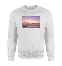 Thumbnail for Airport Photo During Sunset Designed Sweatshirts