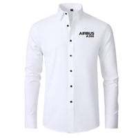 Thumbnail for Airbus A350 & Text Designed Long Sleeve Shirts
