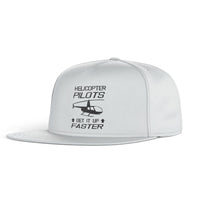 Thumbnail for Helicopter Pilots Get It Up Faster Designed Snapback Caps & Hats