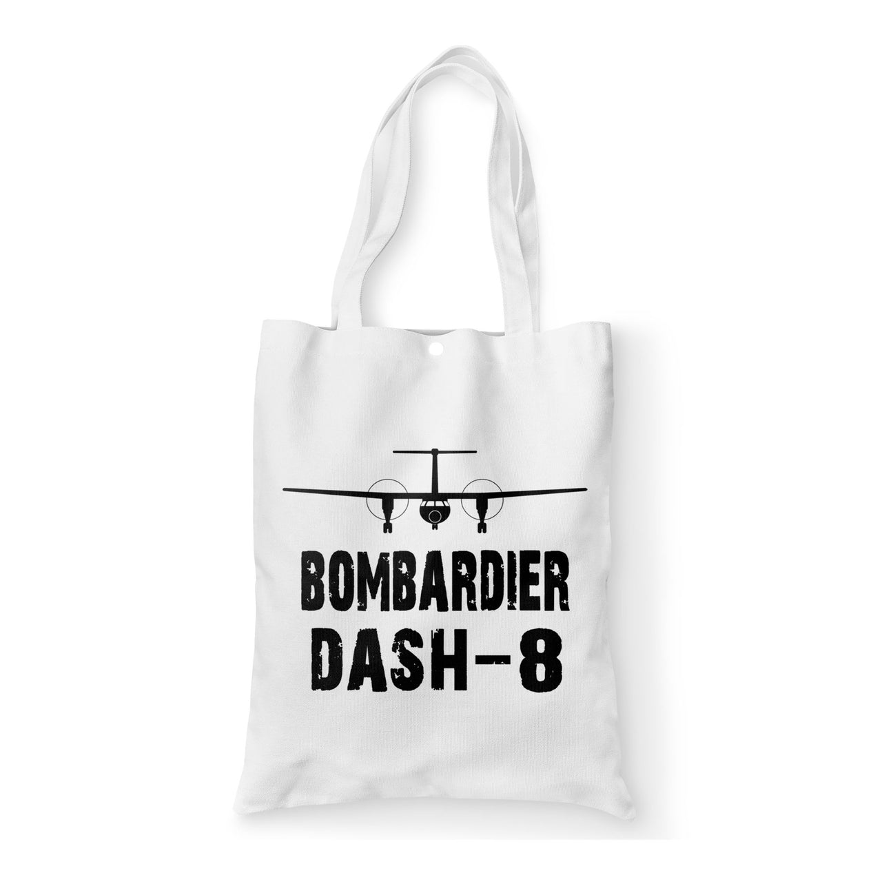 Bombardier Dash-8 & Plane Designed Tote Bags