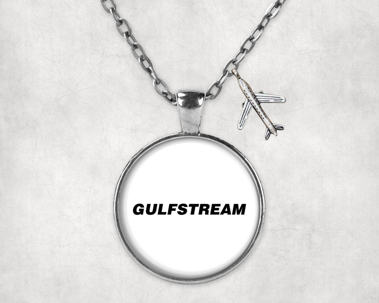 Gulfstream & Text Designed Necklaces