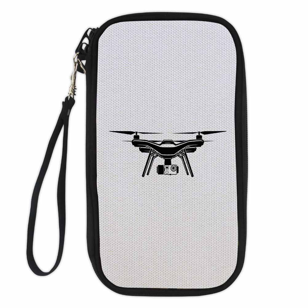 Drone Silhouette Designed Travel Cases & Wallets