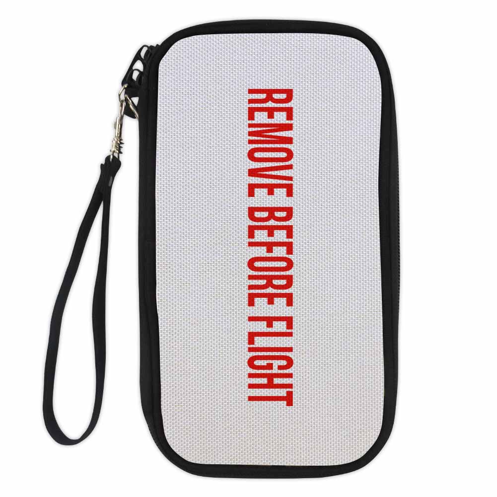 Remove Before Flight 2 Designed Travel Cases & Wallets
