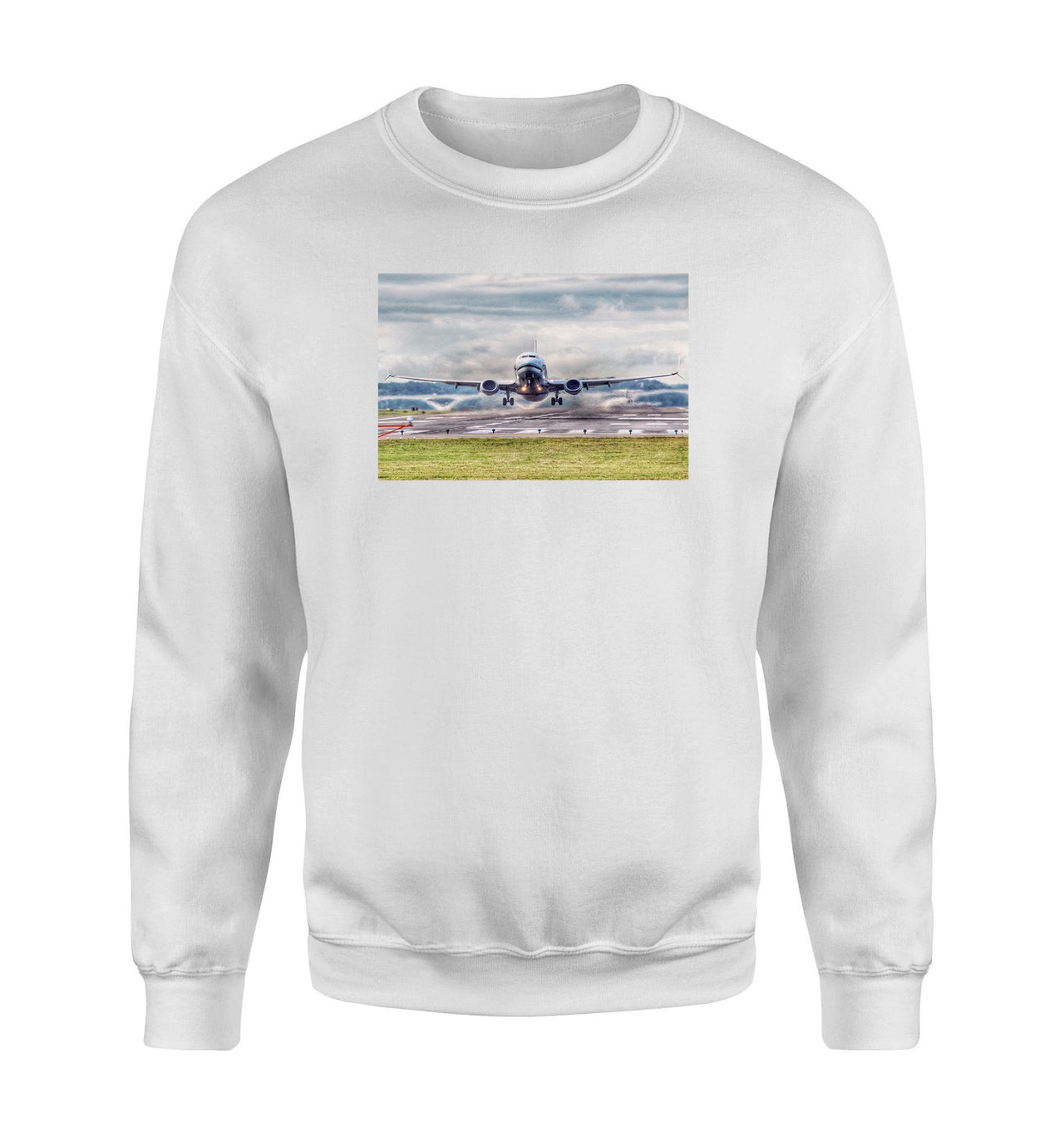 Departing Boeing 737 Designed Sweatshirts