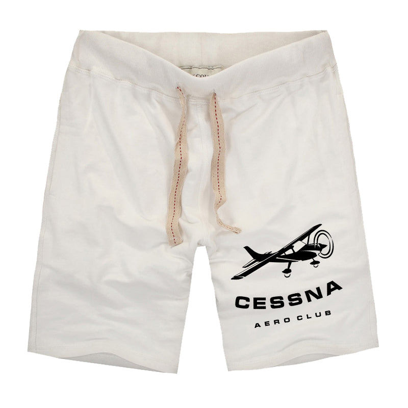 Cessna Aeroclub Designed Cotton Shorts