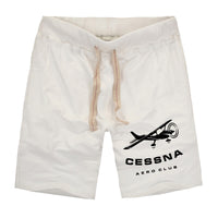 Thumbnail for Cessna Aeroclub Designed Cotton Shorts