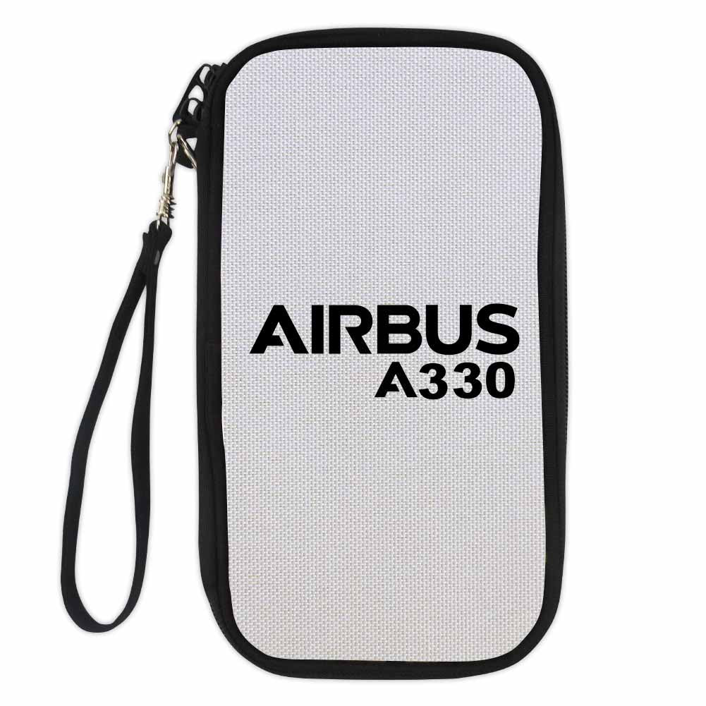 Airbus A330 & Text Designed Travel Cases & Wallets
