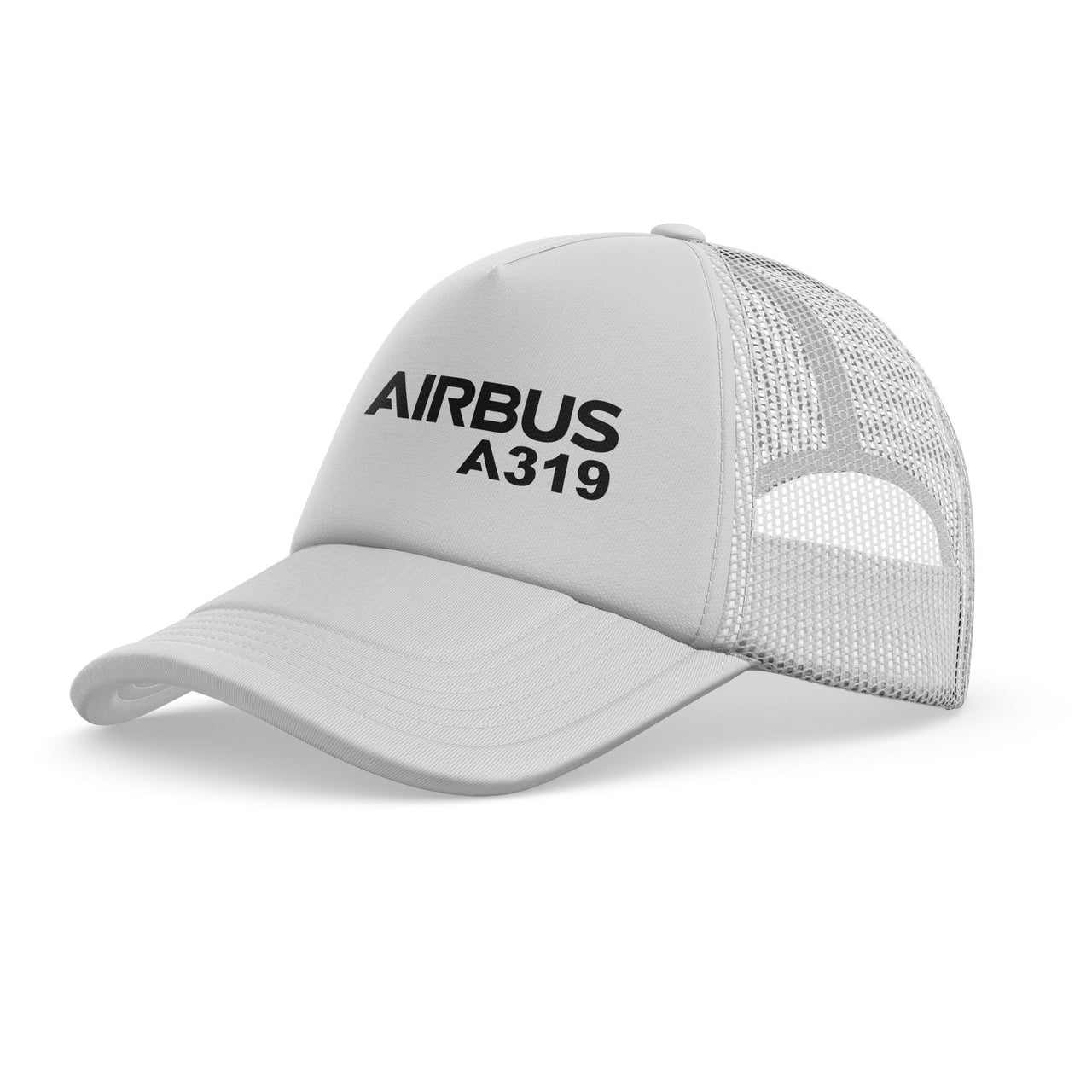 Airbus A319 & Text Designed Trucker Caps & Hats