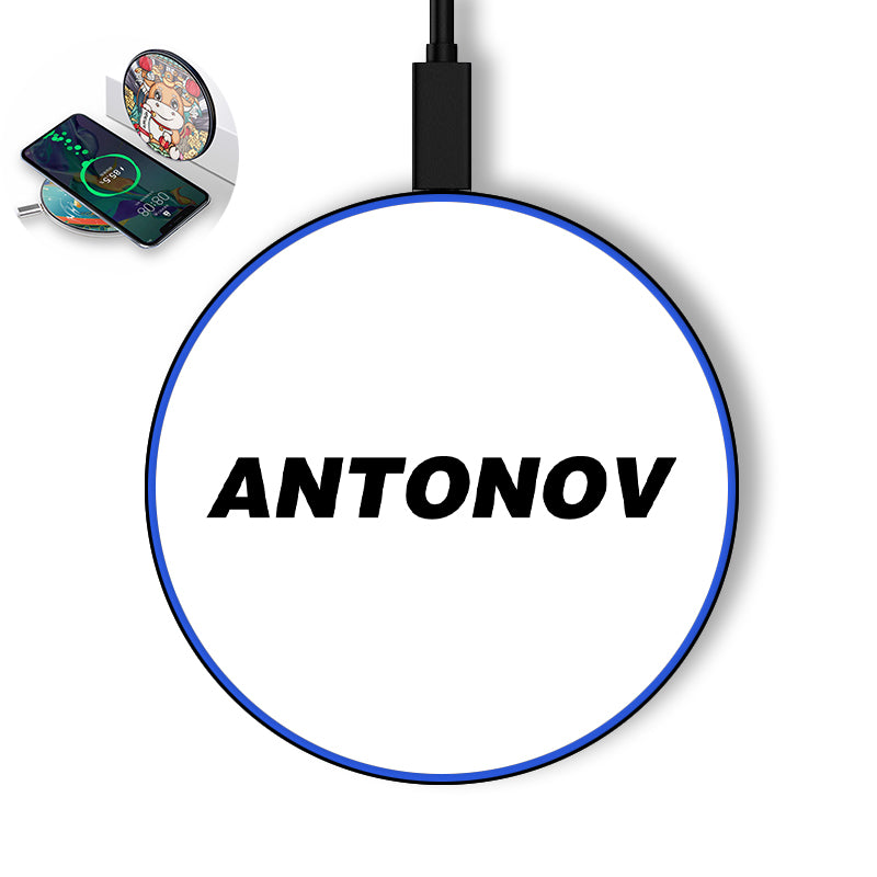 Antonov & Text Designed Wireless Chargers
