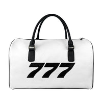 Thumbnail for 777 Flat Text Designed Leather Travel Bag