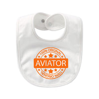 Thumbnail for 100 Original Aviator Designed Baby Saliva & Feeding Towels