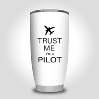 Thumbnail for Trust Me I'm a Pilot 2 Designed Tumbler Travel Mugs