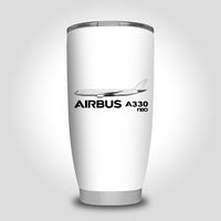 Thumbnail for The Airbus A330neo Designed Tumbler Travel Mugs