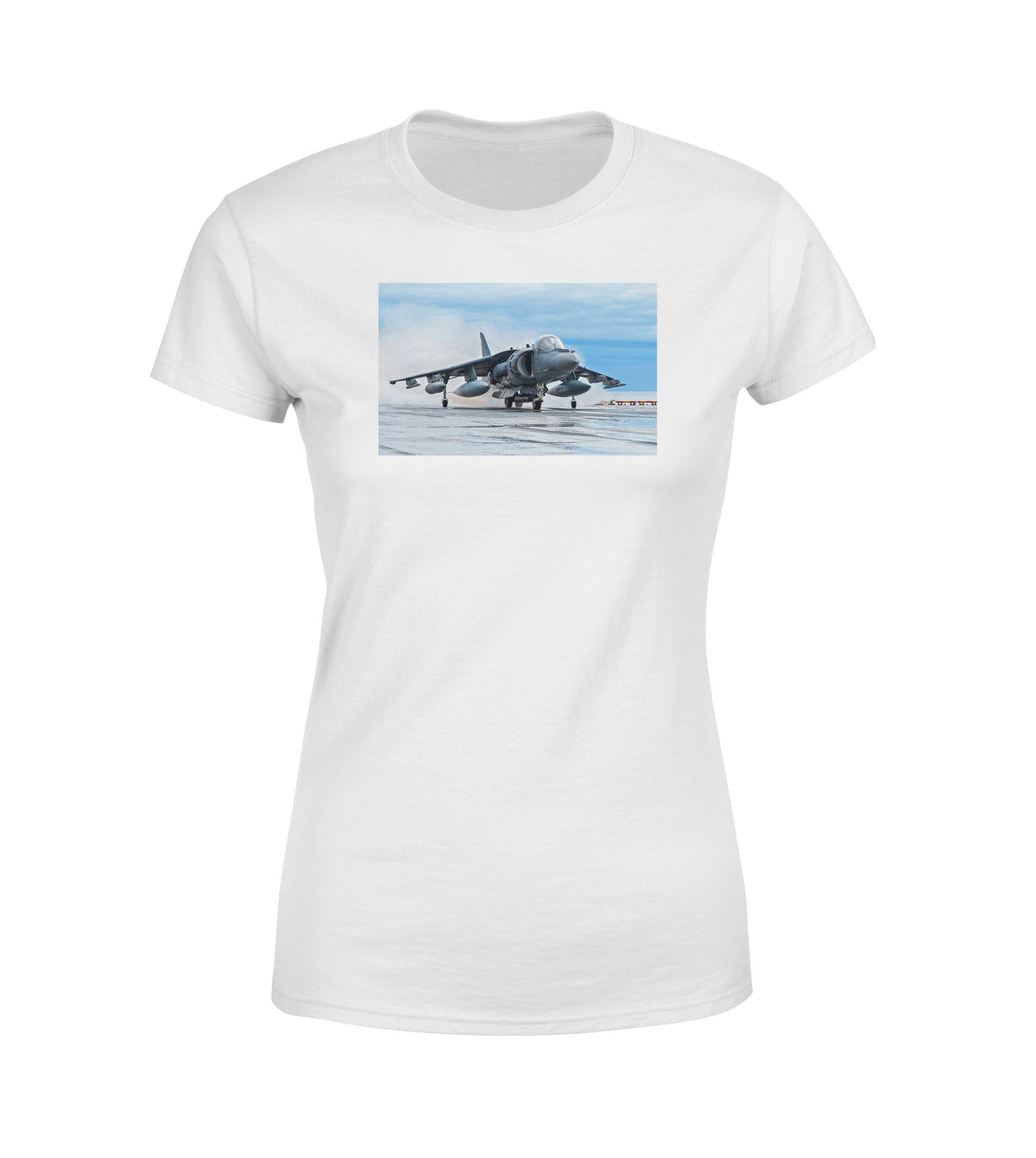 McDonnell Douglas AV-8B Harrier II Designed Women T-Shirts
