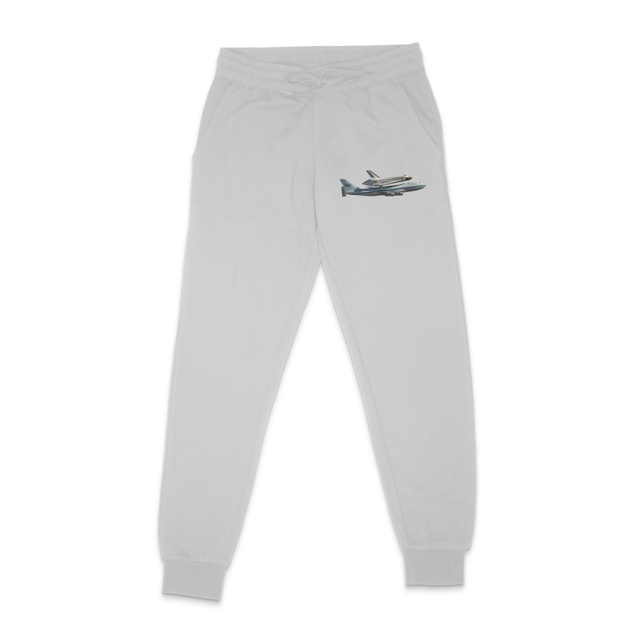 Space shuttle on 747 Designed Sweatpants
