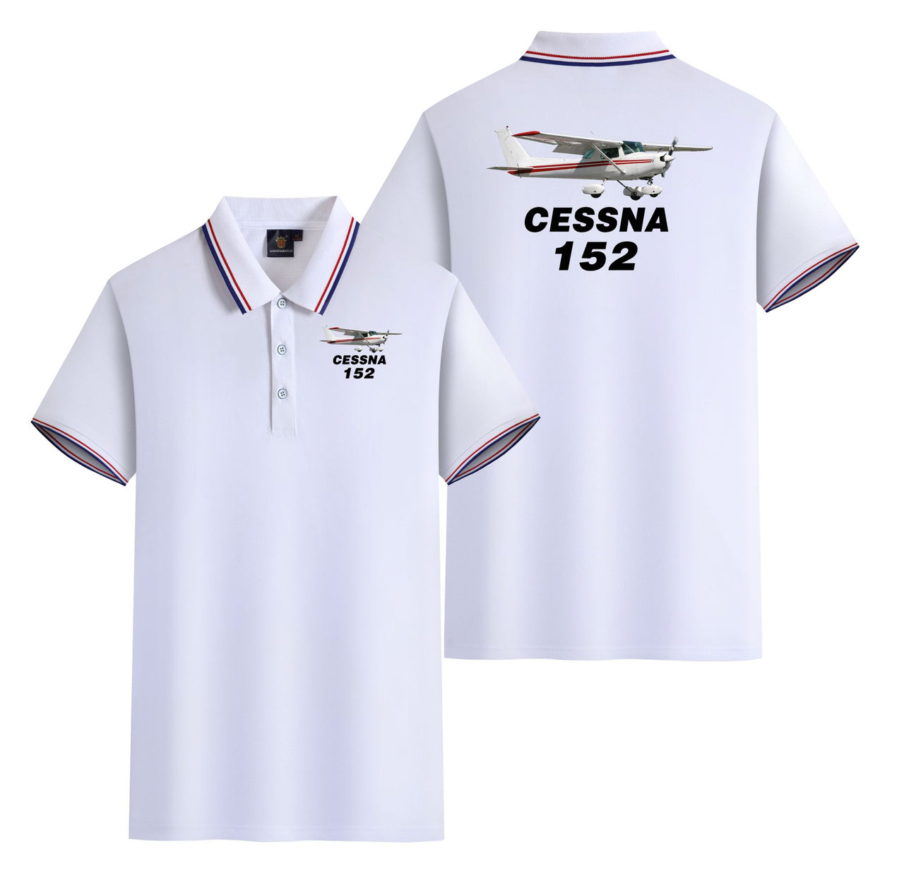 The Cessna 152 Designed Stylish Polo T-Shirts (Double-Side)