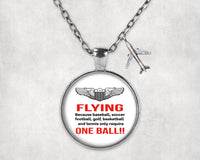 Thumbnail for Flying One Ball Designed Necklaces