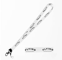 Thumbnail for Flying All Around The World Designed Lanyard & ID Holders