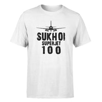 Thumbnail for Sukhoi Superjet 100 & Plane Designed T-Shirts