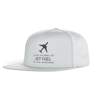 Thumbnail for I Love The Smell Of Jet Fuel In The Morning Designed Snapback Caps & Hats